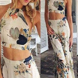 TWO-PIECE PRINTED DRESS HOT