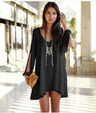 CUTE CHIFFON SHORT DRESS FASHION DESIGN