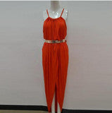 SEXY CUTE DESIGN PURE COLOR DRESS WITH BELT