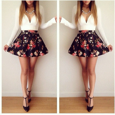 FASHION CUTE HOT FLOWER DRESS