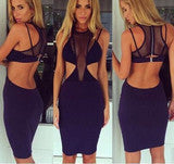 HOT LACE HOLLOW OUT SEXY DRESS