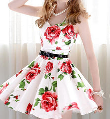 VINTAGE FASHION FLOWER SHOW BODY DRESS HIGH QUALITY FABRIC