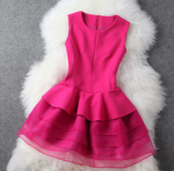 CUTE FASHION CAKE HOT DRESS