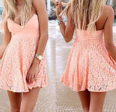 HOT ORANGE STRAPLESS DRESS