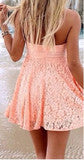 HOT ORANGE STRAPLESS DRESS